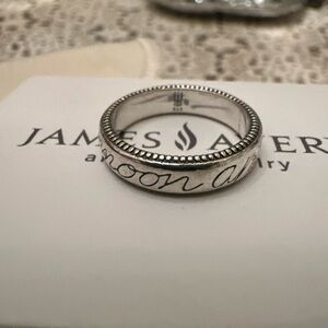 James Avery Sterling Silver "To the Moon and Back" Ring, Size 6.5